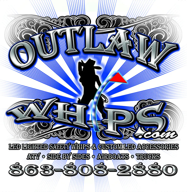 OutlawWhips.com Marine & RV LED logo